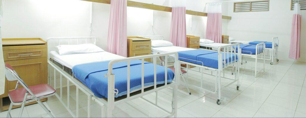 hospital beds