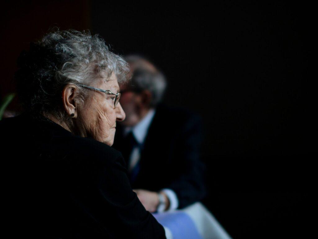 elderly woman