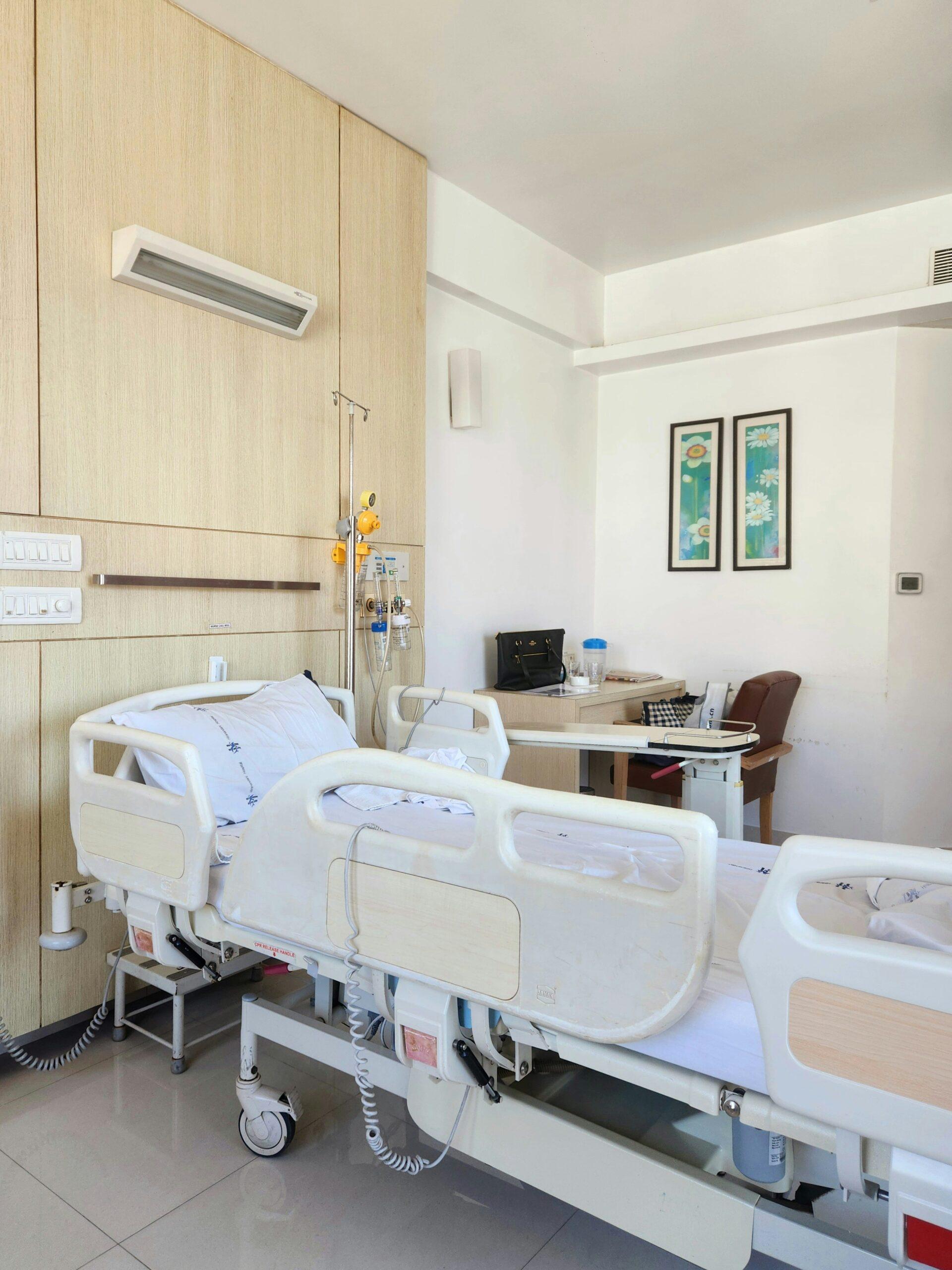 hospital bed