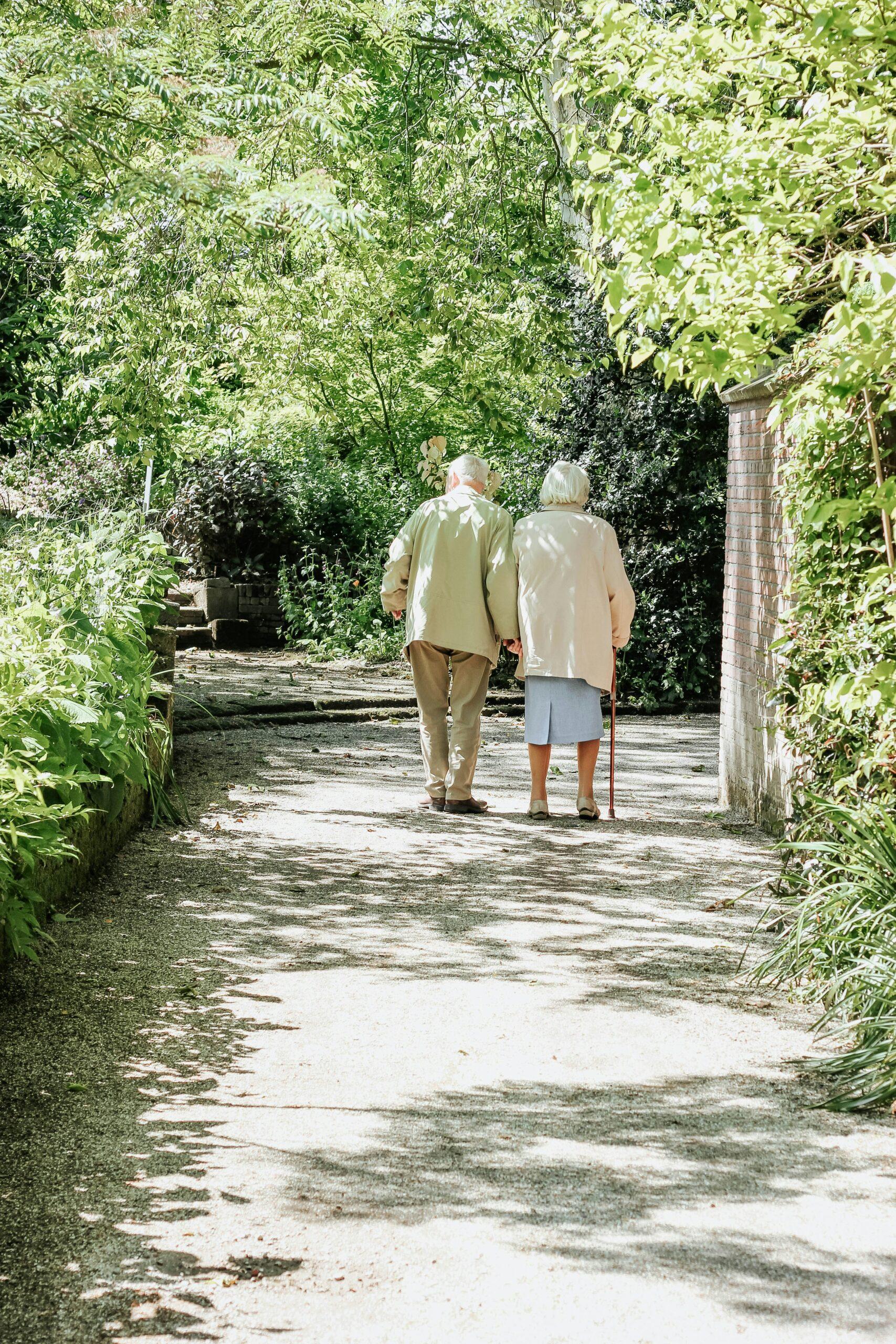 elderly couple
