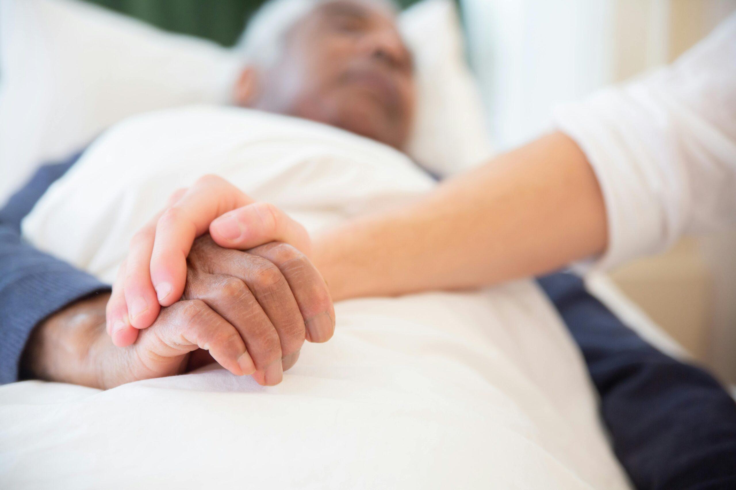 hospital bed elderly