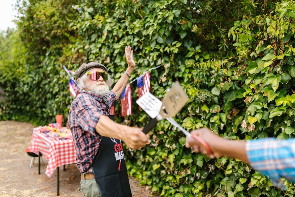 Nursing home residents enjoy a full day of friendly competition at the Senior Games